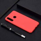 For Huawei P30 Lite Candy Color TPU Case(Red) - 1