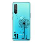 For OnePlus Nord CE 5G Colored Drawing Clear TPU Protective Case(Dandelion) - 1