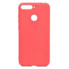 For Huawei Honor 7A Candy Color TPU Case(Red) - 1