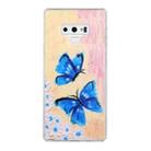 For Samsung Galaxy Note9 Oil Painting Pattern TPU Shockproof Case(Butterflies) - 1