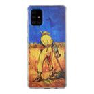 For Samsung Galaxy A51 4G Oil Painting Pattern TPU Shockproof Case(Wheat Field) - 1