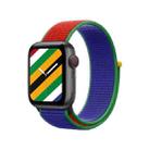 International Series Loopback Watch Bands For Apple Watch Series 8&7 41mm / SE 2&6&SE&5&4 40mm / 3&2&1 38mm(South Africa) - 1