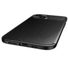 For iPhone 13 mini Carbon Fiber Texture Shockproof TPU Case (Blue) - 3