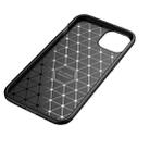 For iPhone 13 mini Carbon Fiber Texture Shockproof TPU Case (Blue) - 5