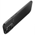 For iPhone 13 Pro Max Carbon Fiber Texture Shockproof TPU Case (Black) - 4