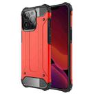 For iPhone 13 Pro Max Magic Armor TPU + PC Combination Case (Red) - 1