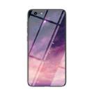 Starry Sky Painted Tempered Glass TPU Shockproof Protective Case For iPhone 6s / 6(Fantasy Starry Sky) - 1