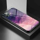 Starry Sky Painted Tempered Glass TPU Shockproof Protective Case For iPhone 11 Pro(Fantasy Starry Sky) - 2