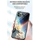 Starry Sky Painted Tempered Glass TPU Shockproof Protective Case For iPhone 11 Pro(Fantasy Starry Sky) - 4
