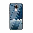 For Nokia 7 Plus Starry Sky Painted Tempered Glass TPU Shockproof Protective Case(Star Chess Rob) - 1