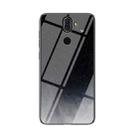 For Nokia 8 Sirocco Starry Sky Painted Tempered Glass TPU Shockproof Protective Case(Starry Sky Crescent) - 1