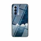 For Meizu 18 Starry Sky Painted Tempered Glass TPU Shockproof Protective Case(Star Chess Rob) - 1