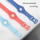 Anti-scratch Shockproof Silicone Bracelet Strap Protective Cover Case For AirTag(Orange) - 3