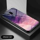 For LG G7 ThinQ Starry Sky Painted Tempered Glass TPU Shockproof Protective Case(Dream Sky) - 2