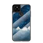 For Google Pixel 5 Starry Sky Painted Tempered Glass TPU Shockproof Protective Case(Star Chess Rob) - 1