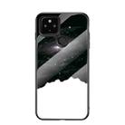 For Google Pixel 5 XL Starry Sky Painted Tempered Glass TPU Shockproof Protective Case(Cosmic Starry Sky) - 1