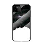 For Google Pixel 5a 5G Starry Sky Painted Tempered Glass TPU Shockproof Protective Case(Cosmic Starry Sky) - 1