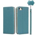For iPhone SE 2022 / SE 2020 / 8 / 7 Litchi Genuine Leather Phone Case(Sky Blue) - 1