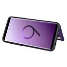 For Galaxy S9 Plus Solid Color Double Buckle Zipper Shockproof Protective Case(Purple) - 8