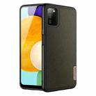 For Samsung Galaxy A03s (166.6mm) DUX DUCIS Fino Series PU + TPU Protective Case(Green) - 1
