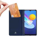 For vivo Y72 5G DUX DUCIS Skin Pro Series Horizontal Flip PU + TPU Leather Case, with Holder & Card Slots(Blue) - 5