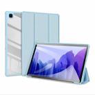 For Samsung Galaxy Tab A7 10.4 2020 SM-T500 / SM-T505 DUX DUCIS TOBY Series Shockproof PU Leather + PC + TPU Horizontal Flip Case with Holder & Sleep / Wake-up Function(Blue) - 1