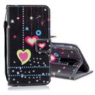 For Redmi Note 8 Pro Colored Drawing Pattern Horizontal Flip PU Leather Case with Holder & Card Slots & Wallet & Lanyard(Colorful Butterfly) - 1