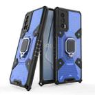 For vivo iQOO Neo5 Space PC+TPU Ring Holder Protective Case(Blue) - 2