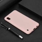 For Galaxy A10 Candy Color TPU Case(Pink) - 1