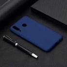 For Galaxy A40 Candy Color TPU Case(Blue) - 1