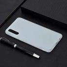 For Galaxy A50 Candy Color TPU Case(White) - 1