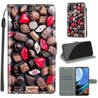 For Xiaomi Redmi 9 Power/Note 9 4G Voltage Coloured Drawing Magnetic Clasp Horizontal Flip PU Leather Case with Holder & Card Slots(C06 Red Lip Chocolate) - 1