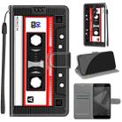 For Xiaomi Redmi Note 4X Voltage Coloured Drawing Magnetic Clasp Horizontal Flip PU Leather Case with Holder & Card Slots(C10 Black Red Tape) - 1