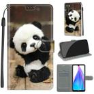 For Xiaomi Redmi Note 8T Voltage Coloured Drawing Magnetic Clasp Horizontal Flip PU Leather Case with Holder & Card Slots(C18 Wood Board Panda) - 1