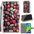 For Xiaomi Redmi Note 9/Redmi 10X 4G Voltage Coloured Drawing Magnetic Clasp Horizontal Flip PU Leather Case with Holder & Card Slots(C06 Red Lip Chocolate) - 1