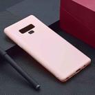 For Galaxy Note9 Candy Color TPU Case(Pink) - 1