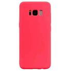 For Galaxy S8 Candy Color TPU Case(Red) - 1