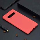 For Galaxy S10+ Candy Color TPU Case(Red) - 1