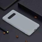 For Galaxy S10+ Candy Color TPU Case(White) - 1