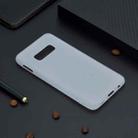 For Galaxy S10e Candy Color TPU Case(White) - 1