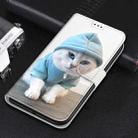 For Huawei P30 Lite Voltage Colored Drawing Magnetic Clasp Horizontal Flip PU Leather Case with Holder & Card Slots(C15 Blue Sweater White Cat) - 7