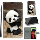 For Huawei P Smart+ 2019 Voltage Colored Drawing Magnetic Clasp Horizontal Flip PU Leather Case with Holder & Card Slots(C18 Wood Board Panda) - 1
