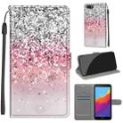 For Huawei Y5 2018 / Honor Play 7 Voltage Colored Drawing Magnetic Clasp Horizontal Flip PU Leather Case with Holder & Card Slots(C13 Silver Pink Glitter) - 1