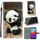 For Huawei Y5 2018 / Honor Play 7 Voltage Colored Drawing Magnetic Clasp Horizontal Flip PU Leather Case with Holder & Card Slots(C18 Wood Board Panda) - 1