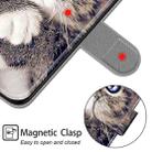 For OPPO A52 / A92 / A72 Voltage Coloured Drawing Magnetic Clasp Horizontal Flip PU Leather Case with Holder & Card Slots(C02 Fork Hand White Claw Cat) - 6