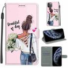 For iPhone 11 Pro Voltage Colored Drawing Magnetic Clasp Horizontal Flip PU Leather Case with Holder & Card Slots (C09 Hug Flower) - 1