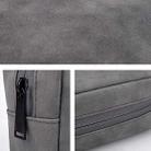DY05 Portable Digital Accessory Sheepskin Leather Bag(Elegant Gray) - 7