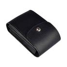 DY06 PU Leather Pattern Digital Accessory Storage Bag(Black) - 1