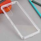 For Sony Xperia 1 III Shockproof Scratchproof TPU + Acrylic Protective Case(Transparent) - 1