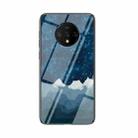 For OnePlus 7T Starry Sky Painted Tempered Glass TPU Shockproof Protective Case(Star Chess Rob) - 1